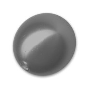 Nacrée Swarovski semi-percée 5818 10 mm Black Pearl x1