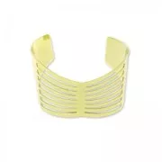 Bracelet manchette noeud 40 mm doré x1