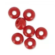 Perles rocailles Preciosa  6/0 4 mm - Opaque Rouge x20g