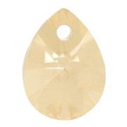Mini Poire Swarovski 6128  8 mm Crystal Golden Shadow x1|raw }}