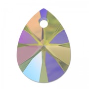 Mini Poire Swarovski 6128 10 mm Crystal Paradise Shine
