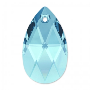 Larme Swarovski 6106 16 mm Aquamarine x1