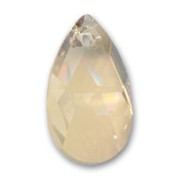 Larme Swarovski 6106 22 mm Crystal Golden Shadow x1