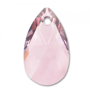 Larme Swarovski 6106 22 mm Crystal Antique Pink x1