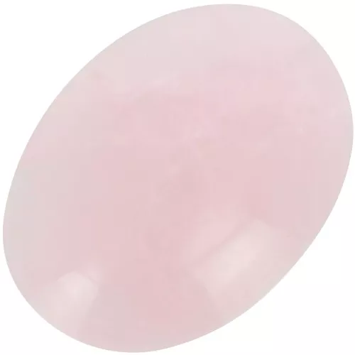 Cabochon ovale 40x30 mm Quartz Rose