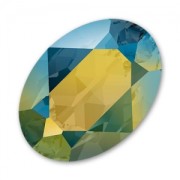 Cabochon Swarovski 4120 6x4 mm Crystal Iridescent Green x1|raw }}
