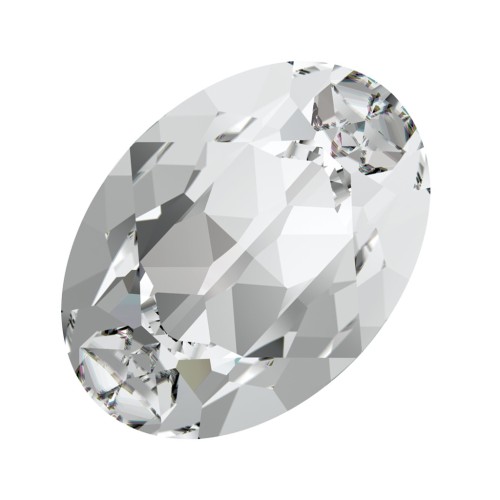 Cabochon Swarovski 4120 6x4 mm Crystal x1