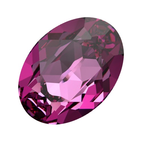 Cabochon Swarovski 4120 6x4 mm - Dark rose x1