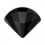 Strass Hotfix Fan Swarovski 2714 6 mm Jet x1