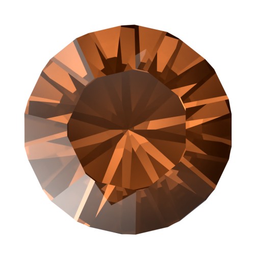 Cabochon Swarovski 1028 1.8 mm - Smoked Amber x50
