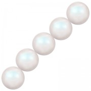 Perles nacrées Swarovski 5810 2 mm Pearlescent White Pearl x20