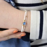 Perles nacrées Swarovski 5810 2 mm Pearlescent White Pearl x20