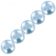 Perles nacrées Swarovski 5810 2 mm Light Blue Pearl x20|raw }}