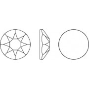 Strass Hotfix Swarovski 2078 4 mm Fuchsia Shimmer x36