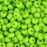 Perles rocailles Preciosa 6/0 4 mm - Terra Intensive - Green Mat x20g