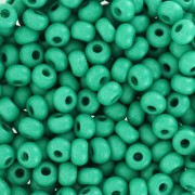 Perles rocailles Preciosa  6/0 4 mm - Terra Intensive - Dark Green Mat x20g
