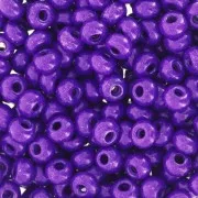Perles rocailles Preciosa  6/0 4 mm - Terra Intensive - Violet x20g
