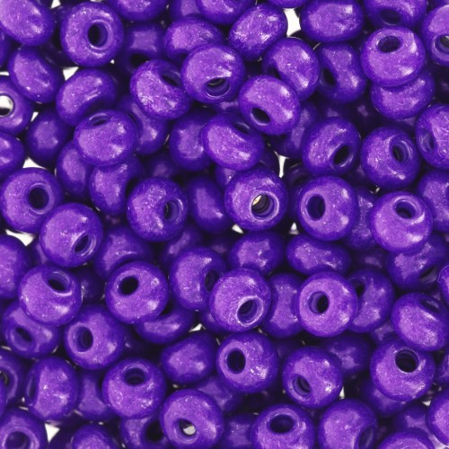 Perles rocailles Preciosa  6/0 4 mm - Terra Intensive - Violet x20g