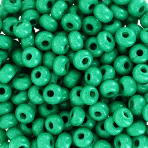 Perles rocailles Preciosa  6/0 4 mm - Terra Intensive - Dark Green x20g