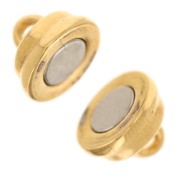 Fermoir aimanté 13x8.5 mm - Doré à l'or fin x1