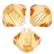Toupie - Toupies en cristal PureCrystal 5328 3 mm - Dark Orange x50 Toupies en cristal PureCrystal 5328 3 mm - Dark Orange x50