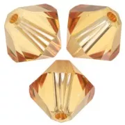 Toupie - Toupies en cristal PureCrystal 5328 5 mm - Dark Orange x20 Toupies en cristal PureCrystal 5328 5 mm - Dark Orange x20