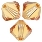 Toupies en cristal PureCrystal 5328 6 mm - Dark Orange x20