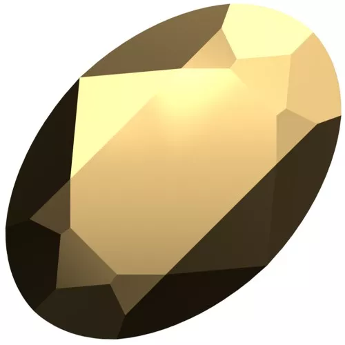 Cabochon PureCrystal 4120 6x4 mm - Crystal Aurum x1