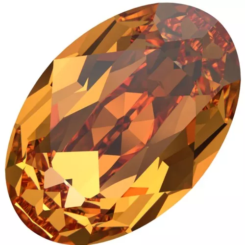 Cabochon PureCrystal 4120 6x4 mm - Dark Orange x1