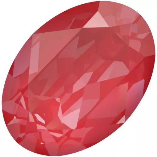 Cabochon PureCrystal 4120 14x10 mm - Crystal Poppy Red Ignite x1