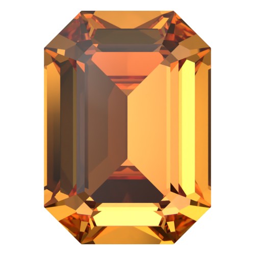 Cabochon PureCrystal 4610 14x10 mm - Dark Orange x1