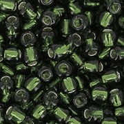 Rocaille Toho 11/0 TO11R37 - Silver Lined Olivine x8g|raw }}