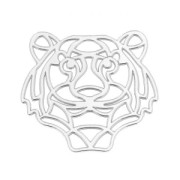 Intercalaire tigre 18.5 mm en Argent 925 x1|raw }}