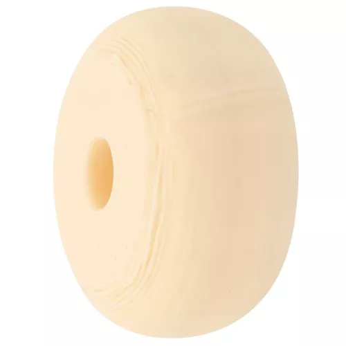 Grosse perle rondelle en polymère biodégradable par Puca® 25x13 mm Support Jim x1