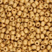 Rocaille Miyuki Duracoat 8/0 4202F - Galvanized Gold Mat x8g|raw }}