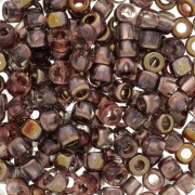 Perles de rocailles Matubo 7/0 - 3.5 mm Apollo Gold x10g