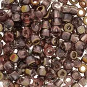 Perles de rocailles Matubo 7/0 - 3.5 mm Apollo Gold x10g