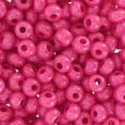Perles rocailles Preciosa 6/0 4 mm - Terra Intensive - Pink x20g