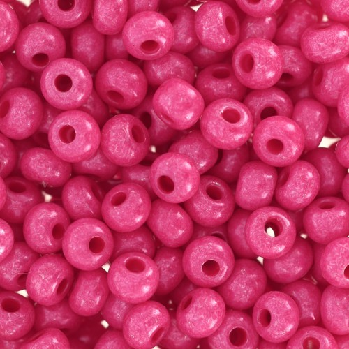 Perles rocailles Preciosa 6/0 4 mm - Terra Intensive - Pink x20g