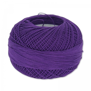 Fil de coton Lizbeth taille 40 Dark Purple n°633 x274m