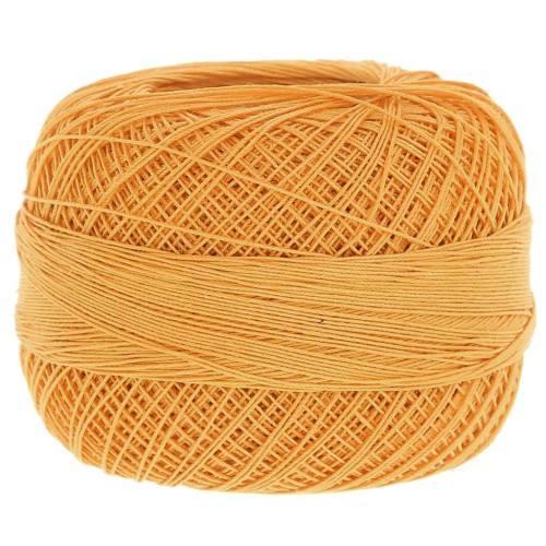 Fil de coton Lizbeth taille 80 Gold n°611 x168m