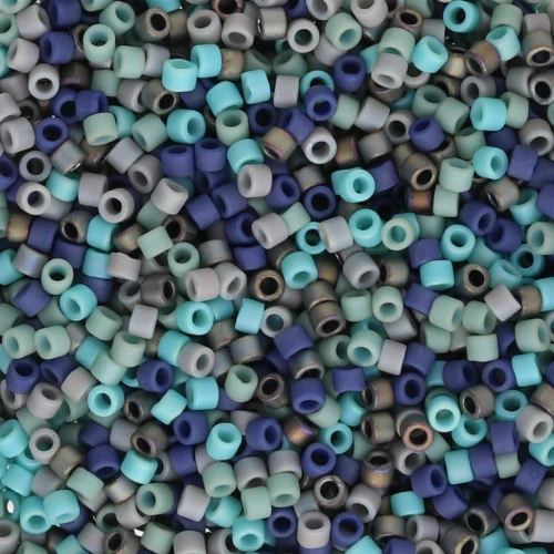 Mix Miyuki Delica 11/0 - Matte Lagoon x8g
