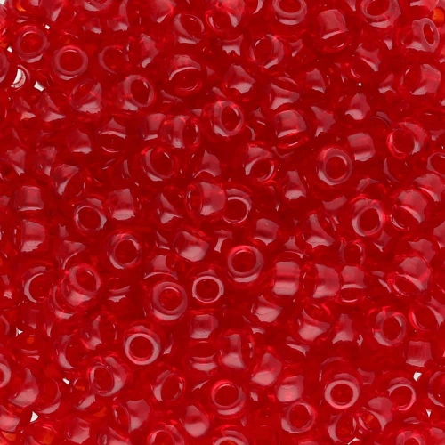 Rocaille Miyuki 8/0 141 - Transparent Ruby x8g