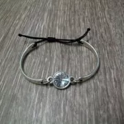 Intercalaire demi bracelet 45.5x7 mm doré rose x1