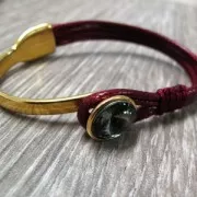 Intercalaire demi bracelet pour Rivoli 1122 12 mm Doré à l'or fin x1