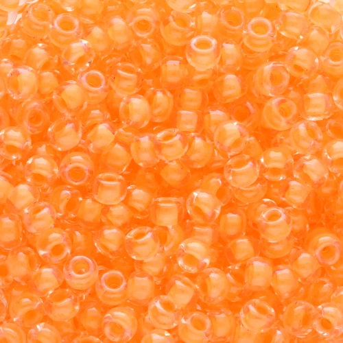 Rocaille Miyuki 8/0 4298 - Luminous Soft Orange x8g