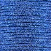Fil synthétique métallisé 1 mm Bleu Dur x 1 m