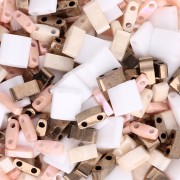 Mix de perles Miyuki - Quarter - Half et Tila Beads - Horizon x10g|raw }}