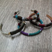 Fil synthétique métallisé 1 mm Gris Anthracite x 1 m