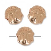 Perle buddha 7 mm doré rose x1|raw }}